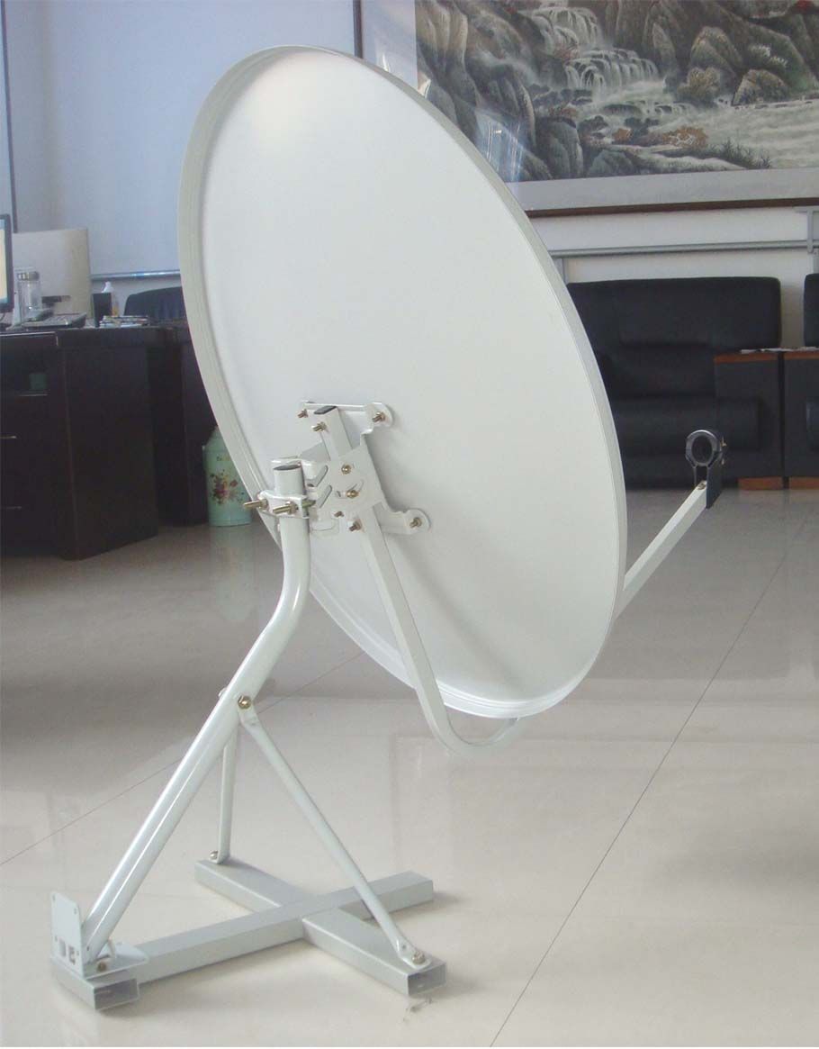 Ku80cm Offset Outdoor Satellite TV Dish Antenna