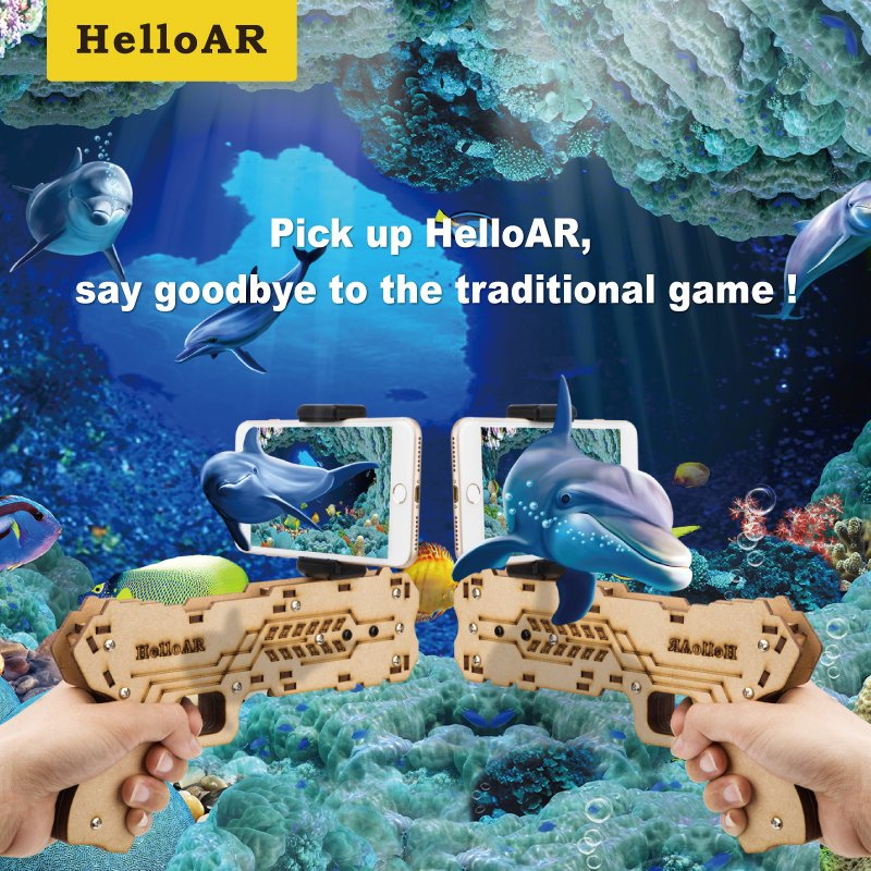 2017 New Products Plastic Cheap Ar Gun Gaming Controller