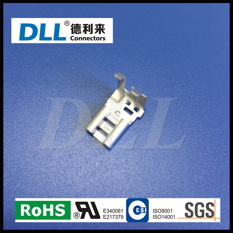 Customized Tin-Plated Female 187 Flag Terminal