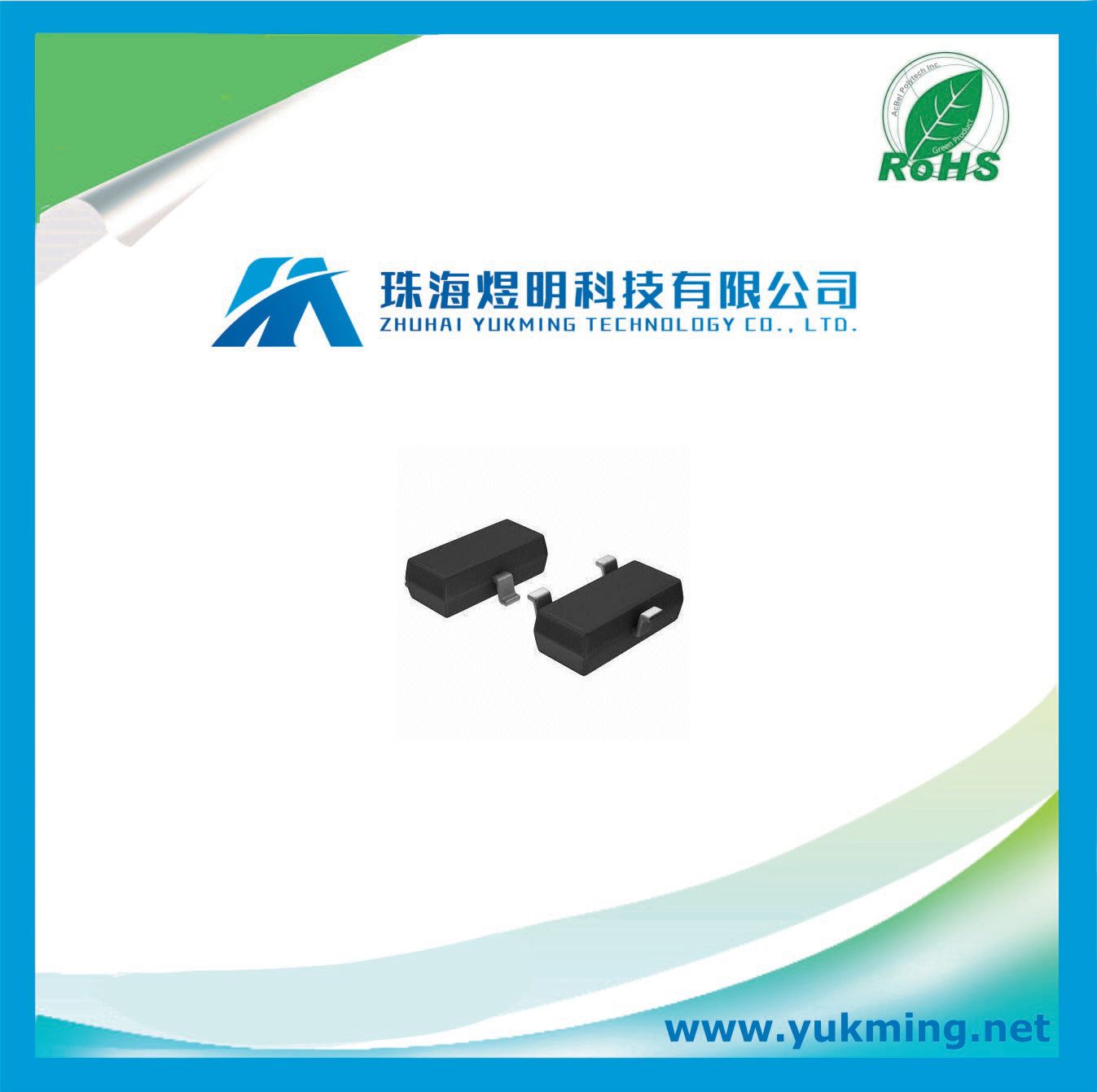 Electronic Component Transistor for Switching and Af Amplifier Applications