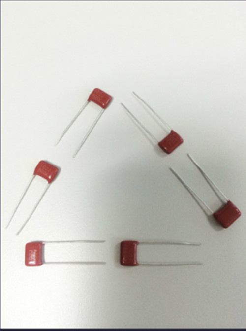 Cl21 106j 100V Metallized Polyester Film Capacitor Tmcf03