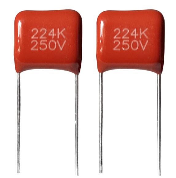 Cl21 224k250V Metallized Polyester Film Capacitor