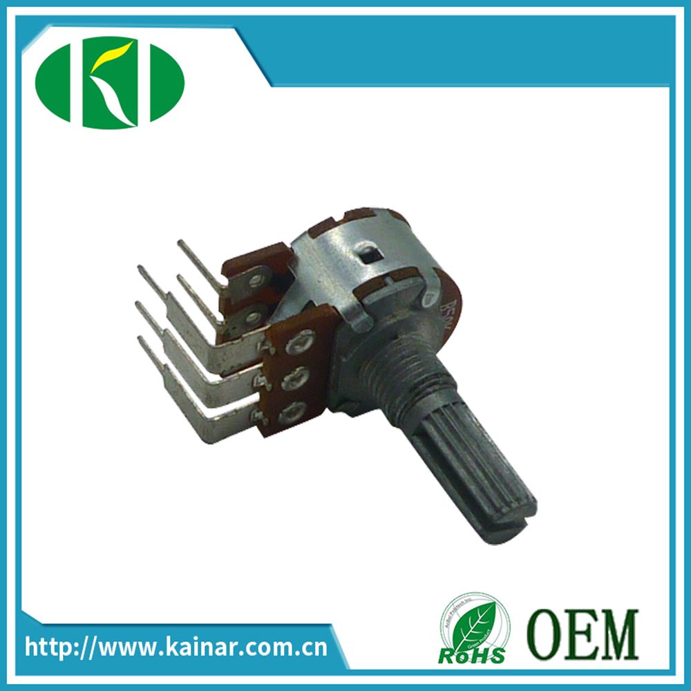 16mm Metal Bushing and Shaft Rotary Stereo Potentiometer B503
