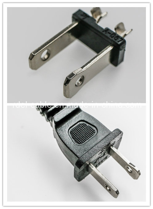 UL USA Insert Plug Two Blades