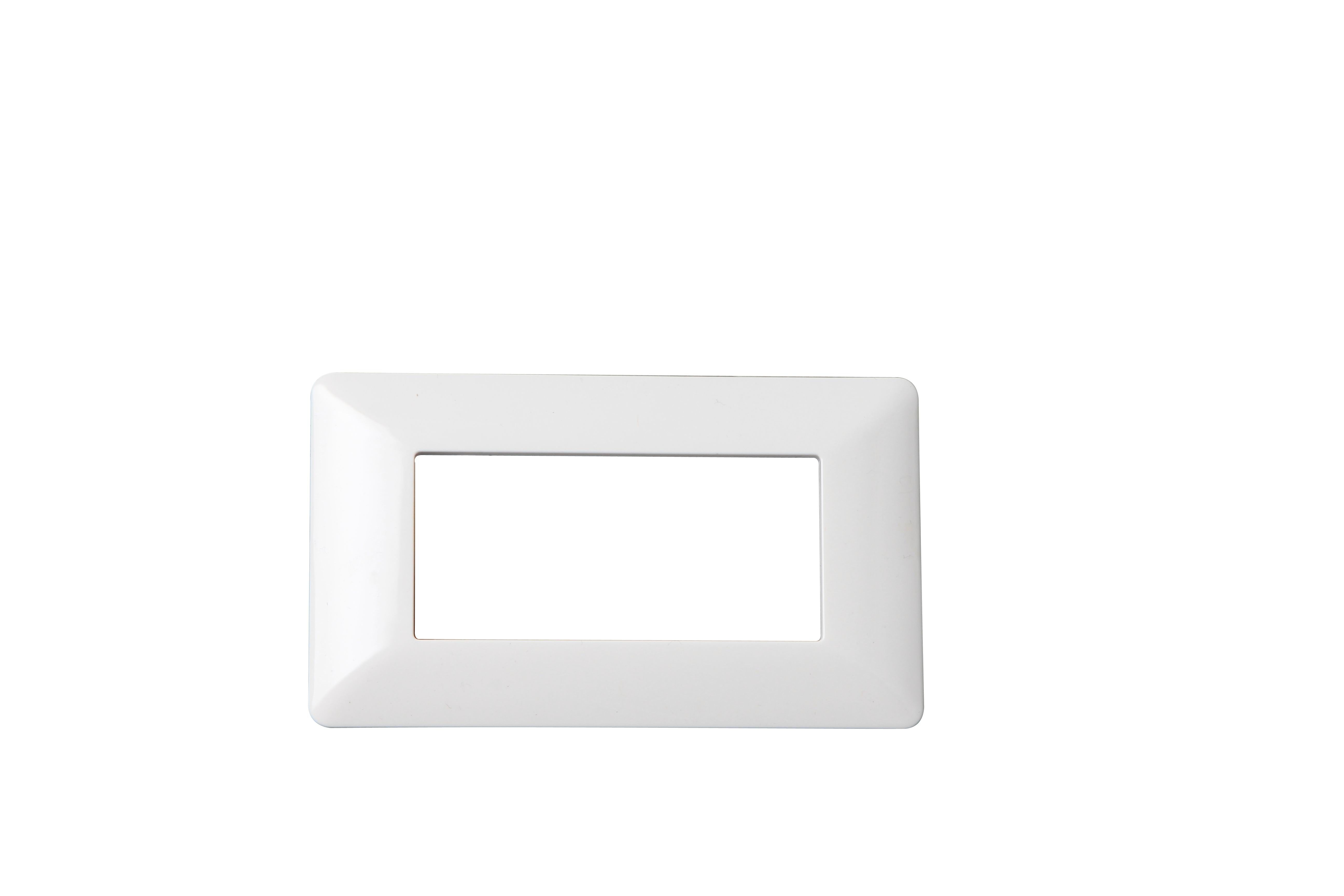 Ma1804 Factory Hot Sale Italian 4 Module Switch Plate