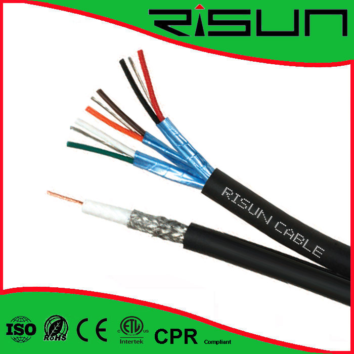 Rg59 HD Coax + Three-Pair Audio Cable