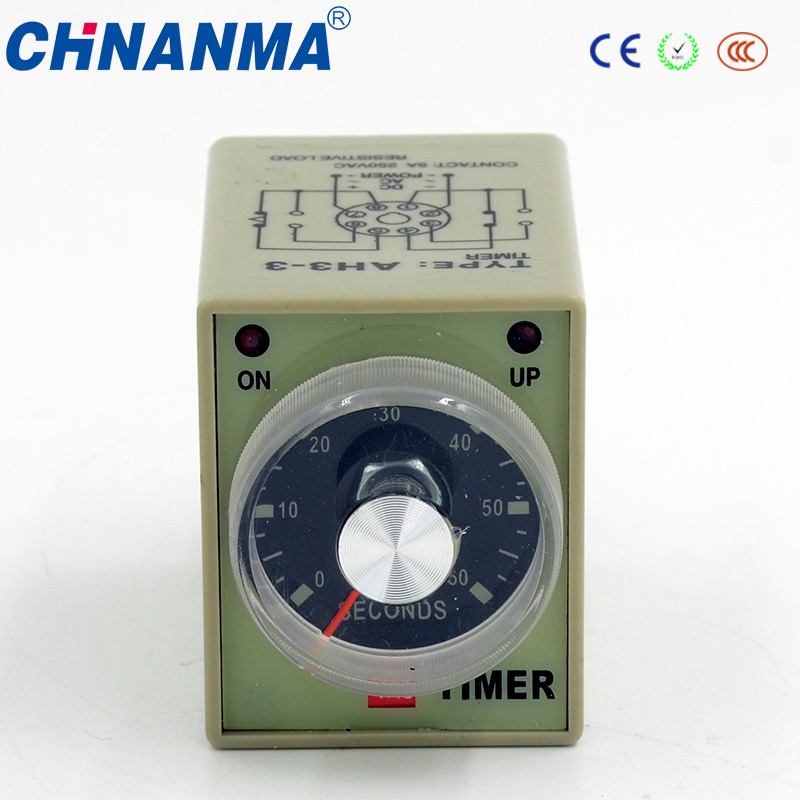 Adjustable Time Delay Relay Ah3-3