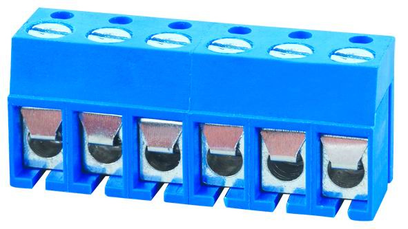 RoHS UL VDE Approved PCB Terminal Block with 5.0mm Pitch (WJ300R)