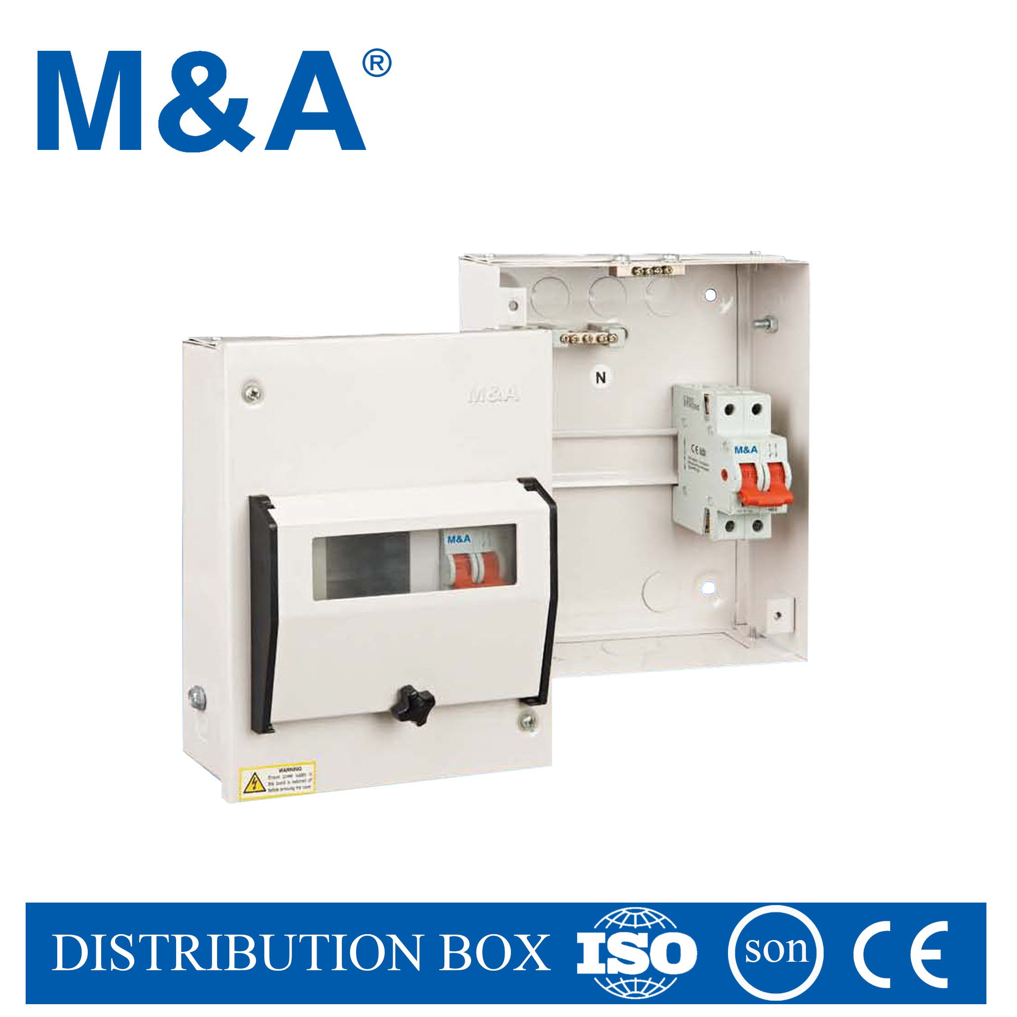 Distribution Box with Singe Phase