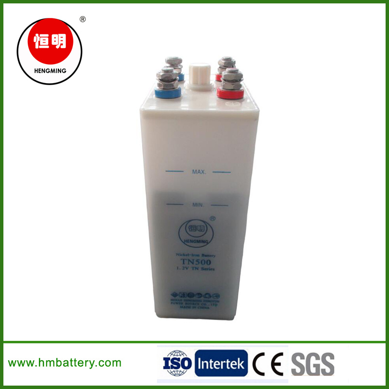 Tn500 1.2V 500ah Ni-Fe Battery for Wind and Solar System