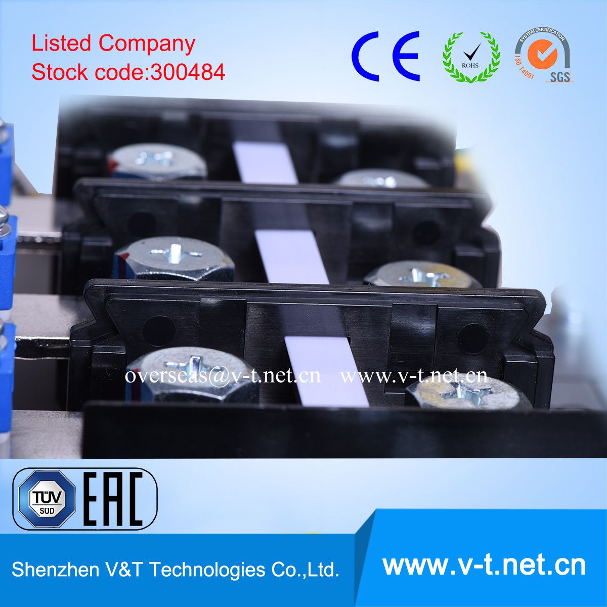 V&T Competitive Price VSD/VFD/Variable Speed AC Drive 90 to 110kw -- HD