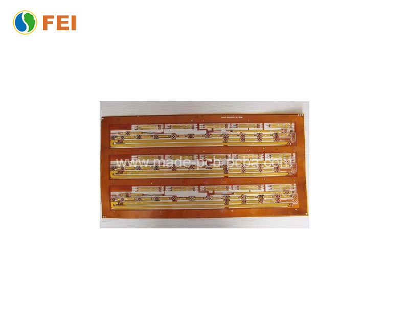 Custom Polyimide Flex Rigid PCB - 1 with Tin Immersion and Gold Flash 12.5 - 200 Microns (FEI290)
