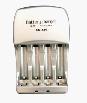 Smart Charger for AA/AAA Ni-MH Rechargeable Batteries (SC-320)