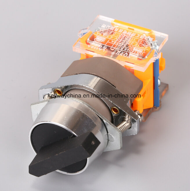 Longer Handle Rotary Push Button Switch with Certification