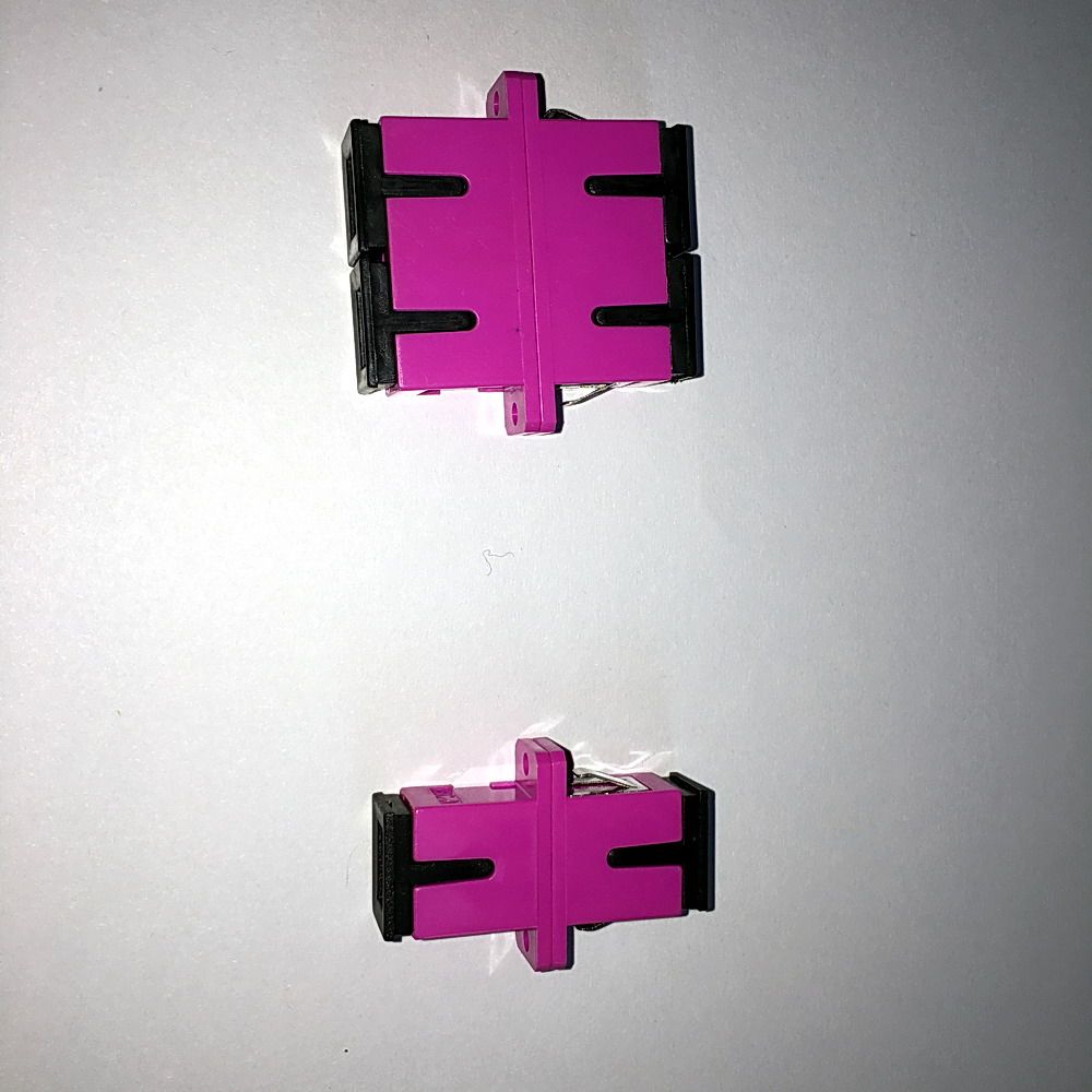 Sc Om4 Magenta Optic Adapter