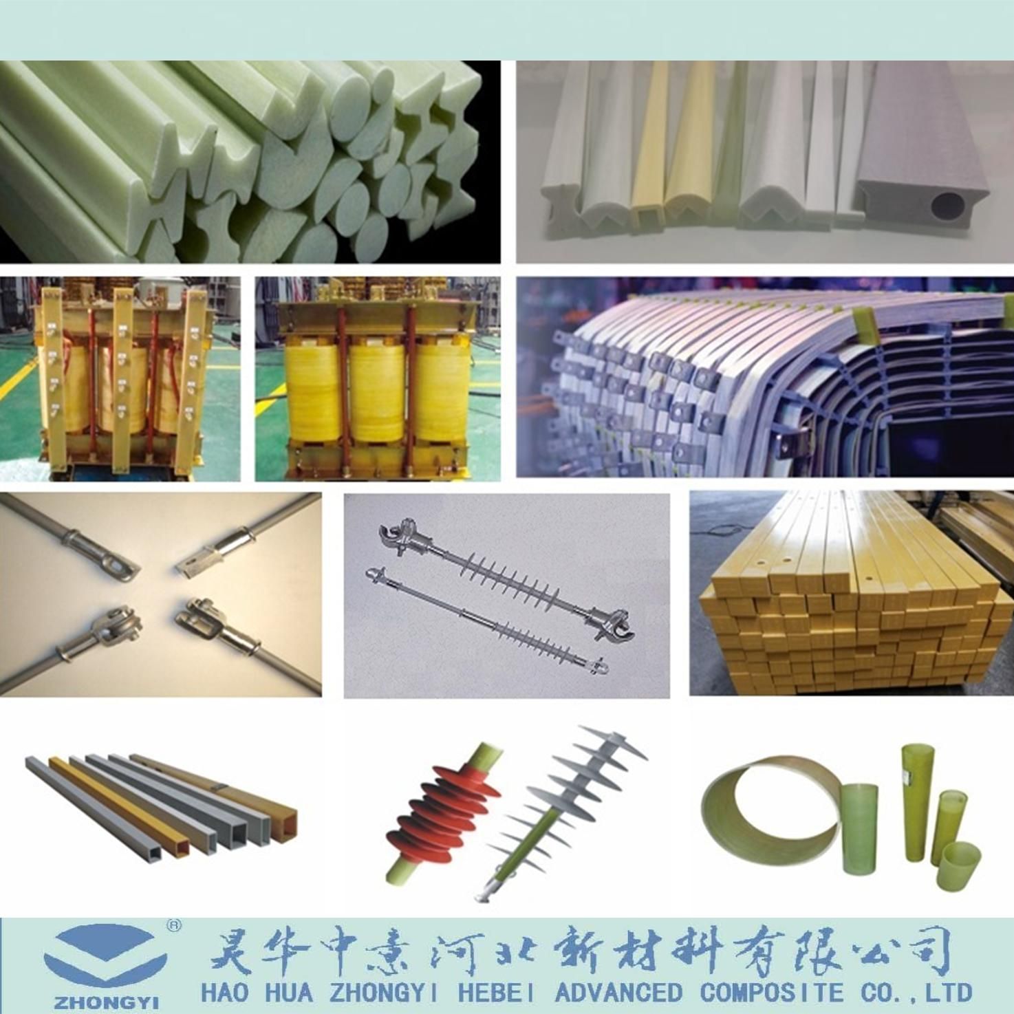 Insulation Fiberglass Profile FRP Dogbone Angle for Motor and Transformer