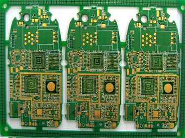 Professional 6layer PCB for Mobile Phone with Green Solder Mask