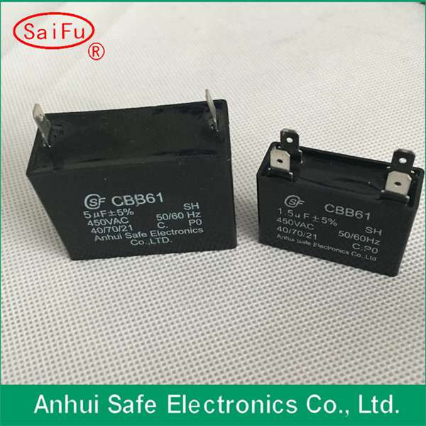 Start Capacitor Cbb61 AC Motor Capacitor