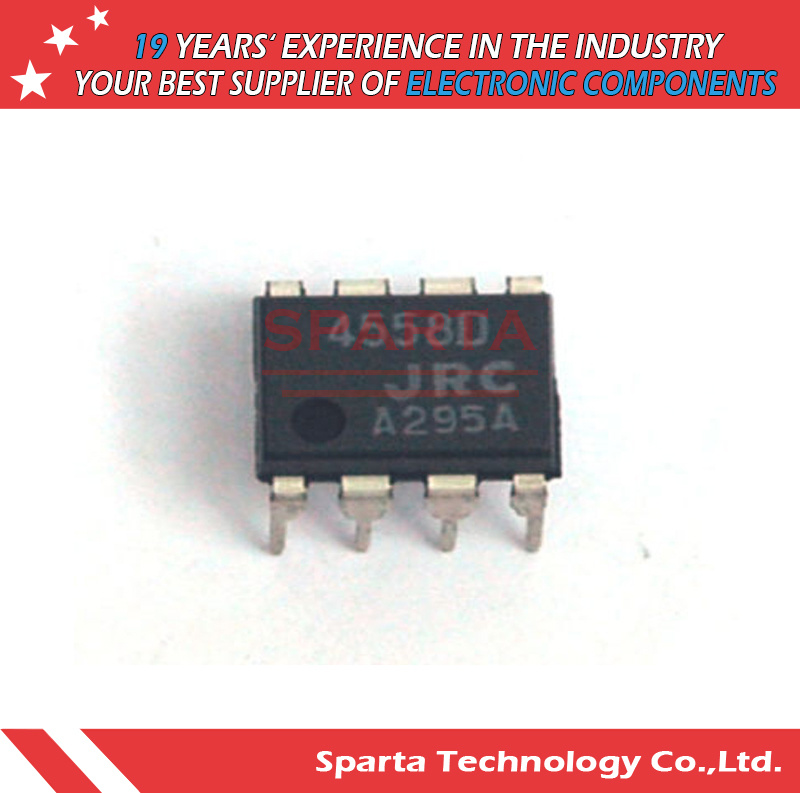Jrc4558 4558 Jrc4558d DIP8 Operational Amplifier Integrated Circuit