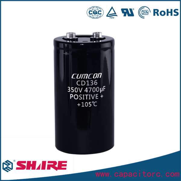 1500UF 450VDC Screw Type Large Aluminum Electrolytic Capacitors