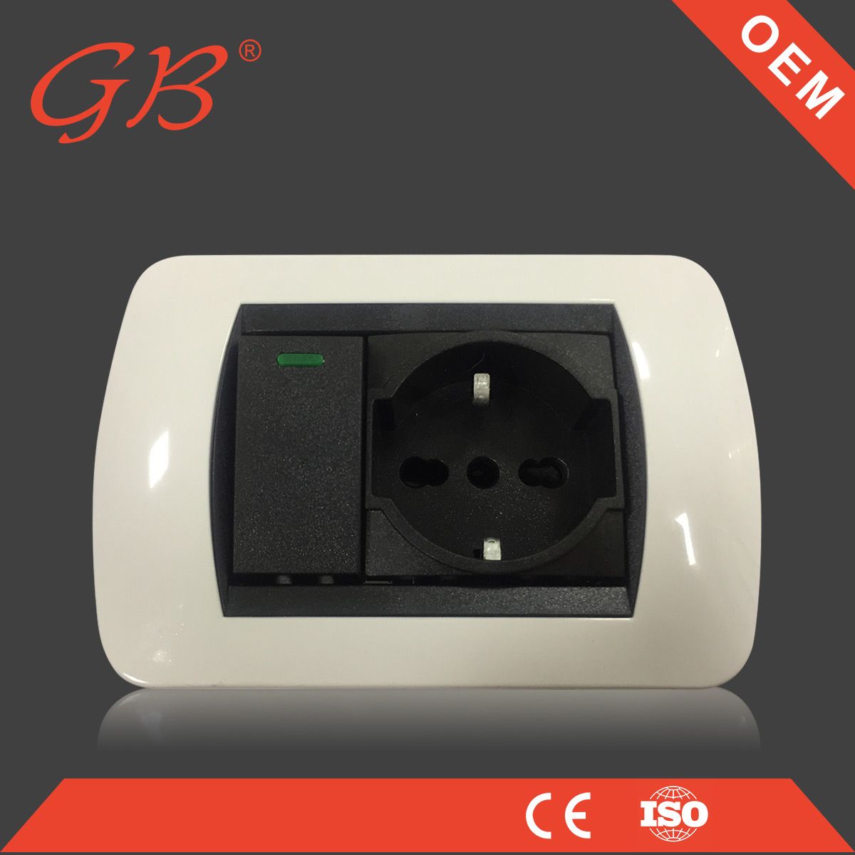 American Wall Socket and Switch, South American Wall Socket