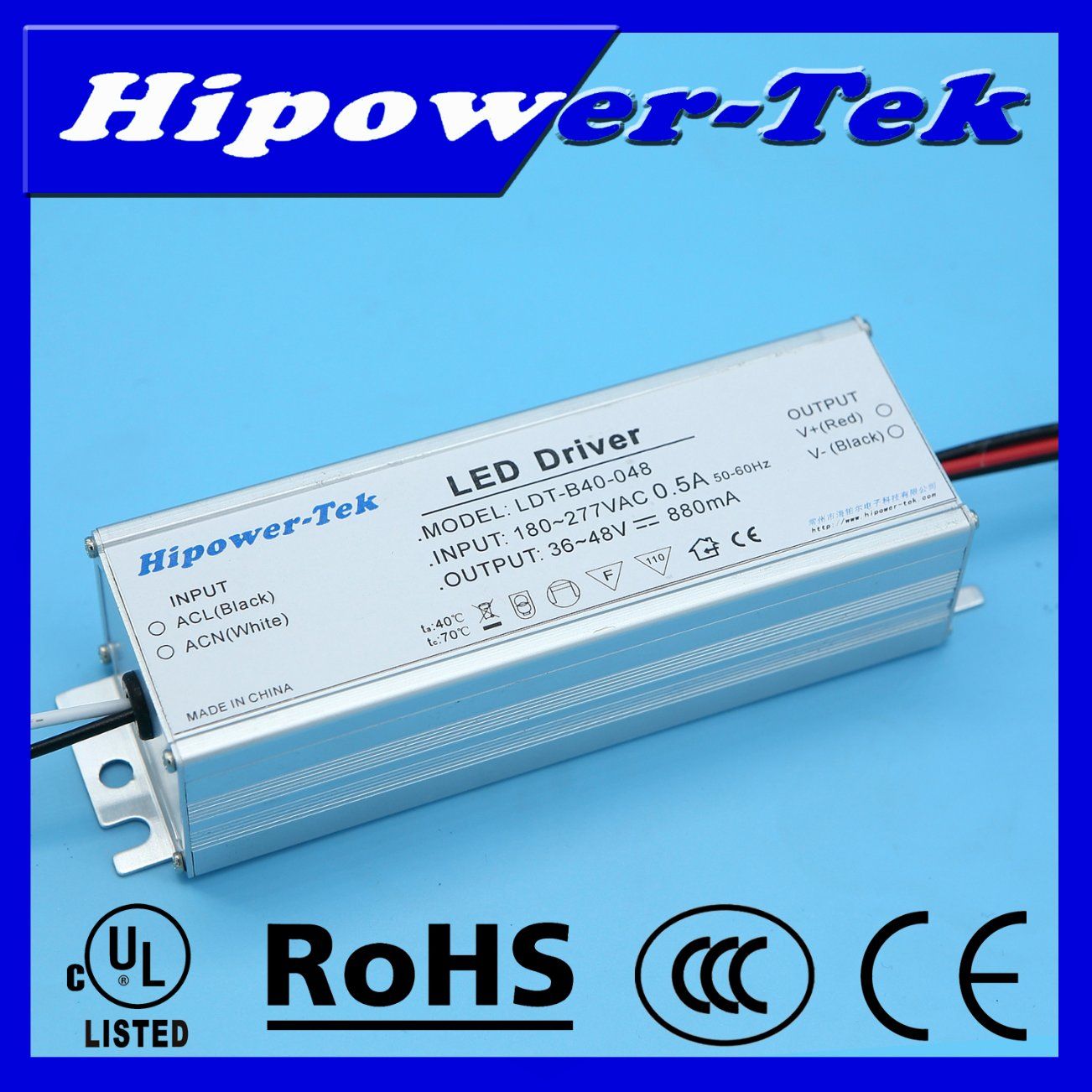 20W-50W Indoor Traic Dimming Constant Current LED Driver
