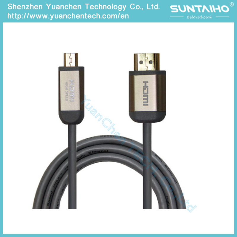 High Speed HDMI Type a to Type D Cable with Ethernet