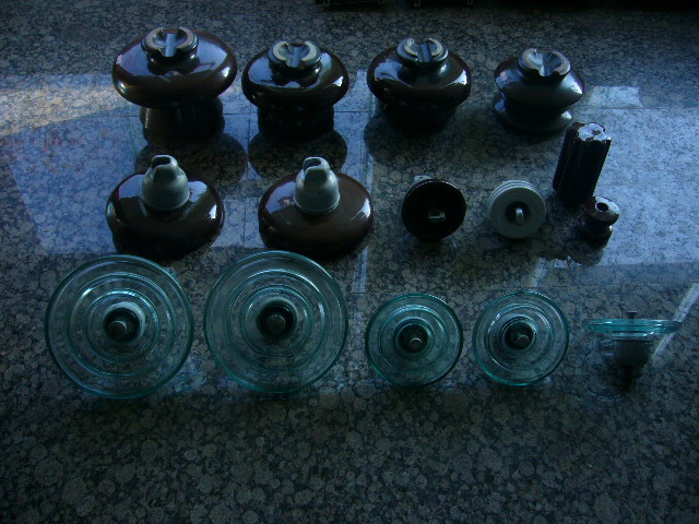 High Voltage Glass Insulator, Porcelain Insulator