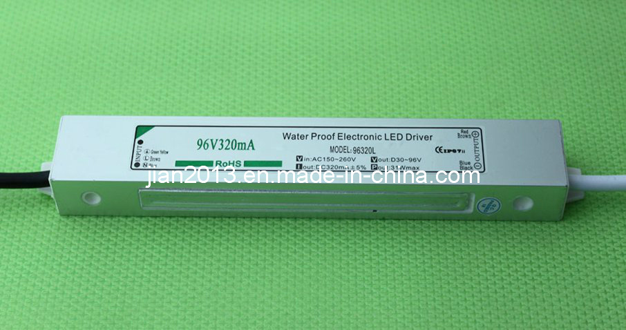 DC30-96V 31W IP67 Waterproof LED Power Supply