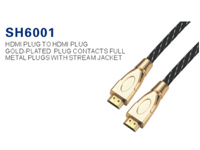High Speed HDMI Cable with Metal Shell (SH6001)