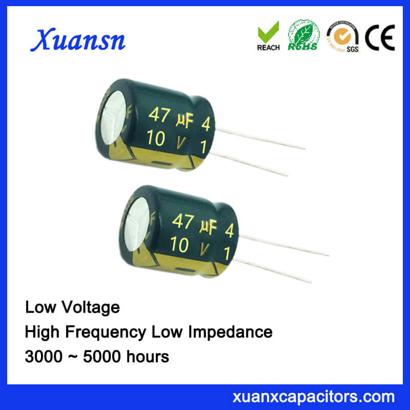 Audio Electrolytic Capacitors 47UF 10V High Frequency