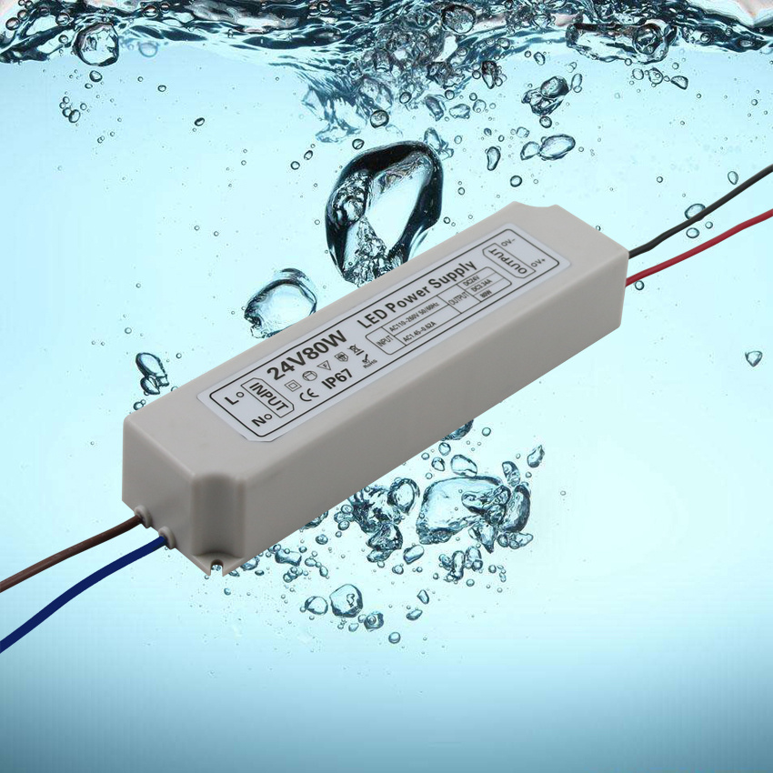 24V 3.5A Plastic Waterproof LED Power Supply Ce RoHS Hts-Series