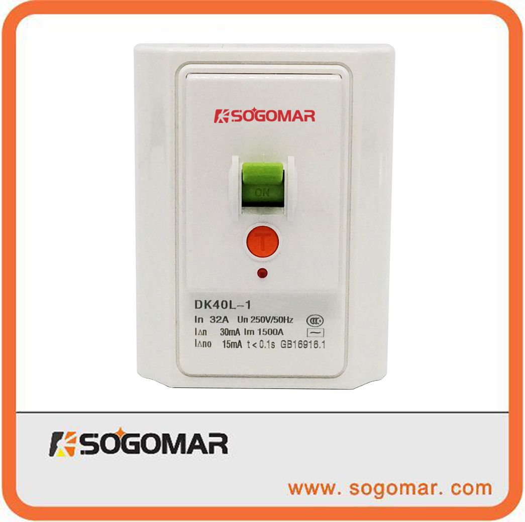 Dk50L-1 32A White Leakage Protection Switch for Air Conditioner (1P 2P 3P)