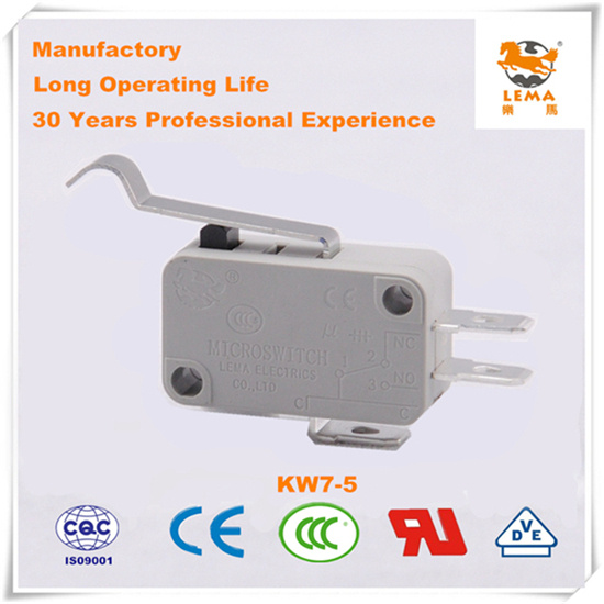 Lema CCC Ce UL VDE Kw7-5 Micro Switch