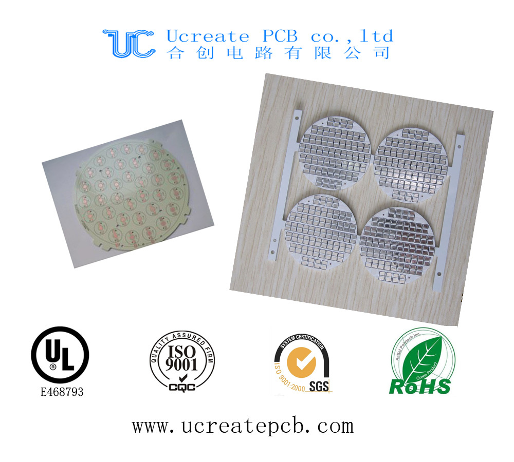 Single-Side PCB Board with Aluminum Metal Core