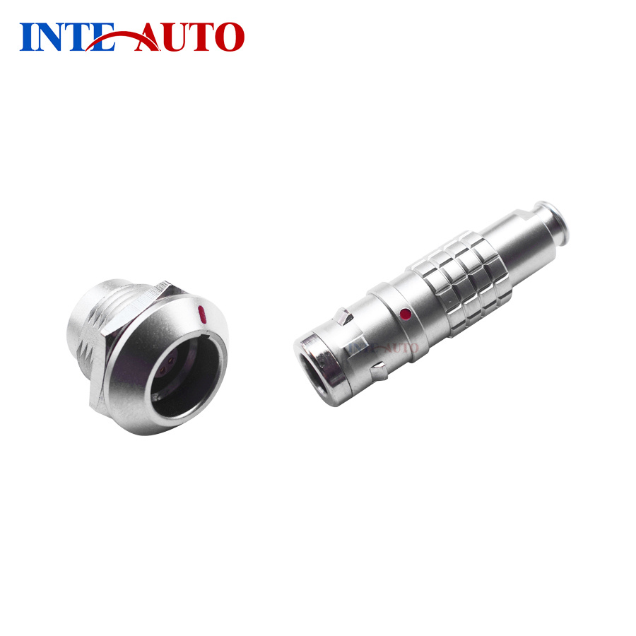 Vacuum-Tight IP68 Push Pull Metal Connector