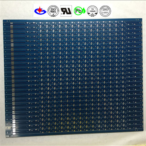 Customized Double-Side PCB Circuit Board with Blue Soldermask