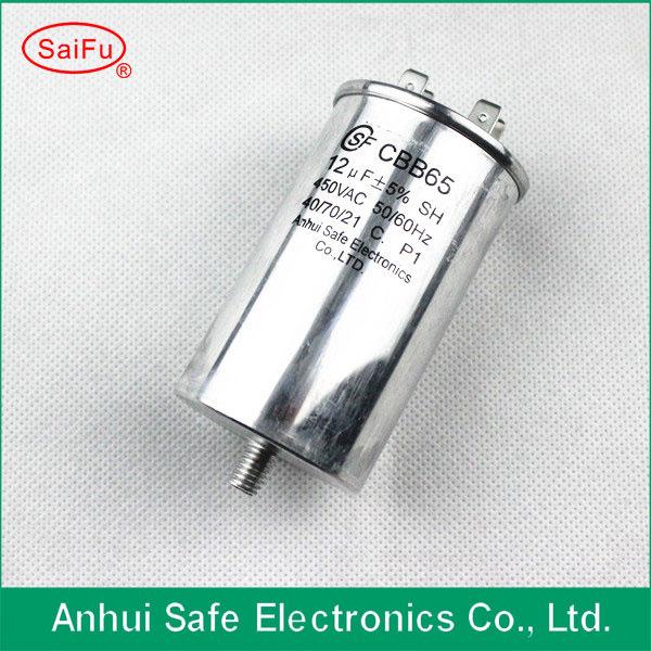 500V Aluminum Electrolytic Capacitors Cbb65 Capacitor