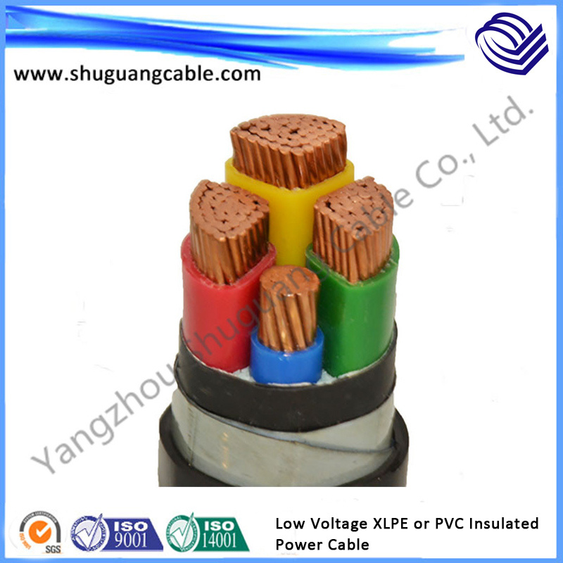 Fireproof Fire Resistant XLPE Insulation PVC Sheath Armored Electrical Power Cable