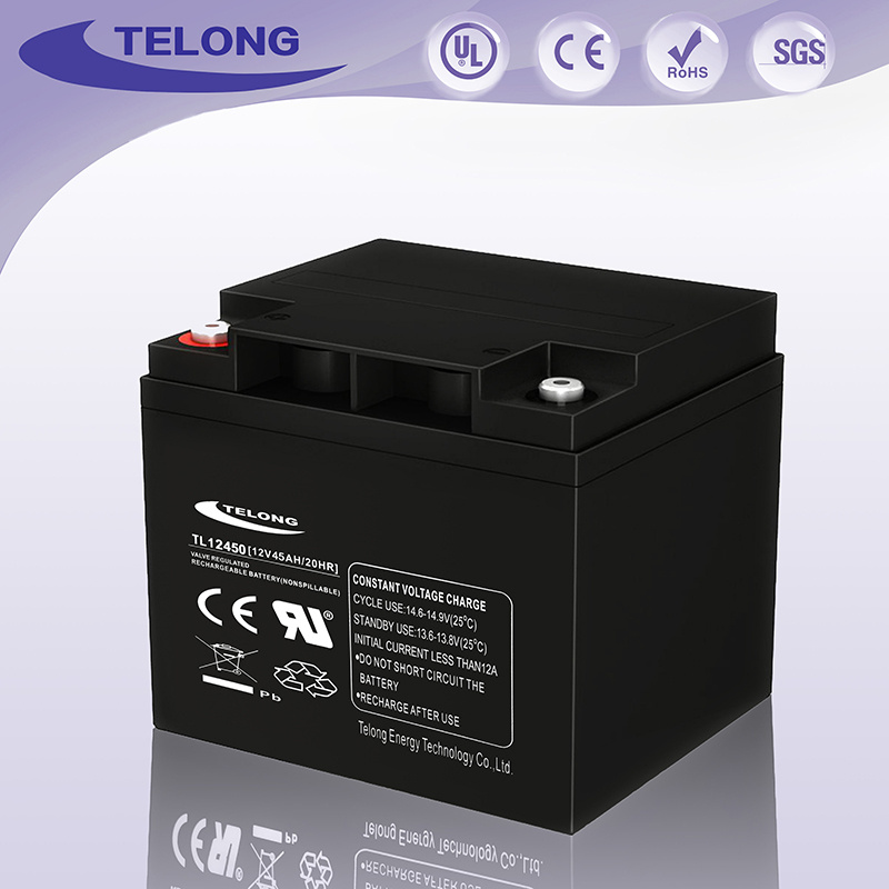 Valve Regulated Lead Acid Battery for UPS System 12V45ah