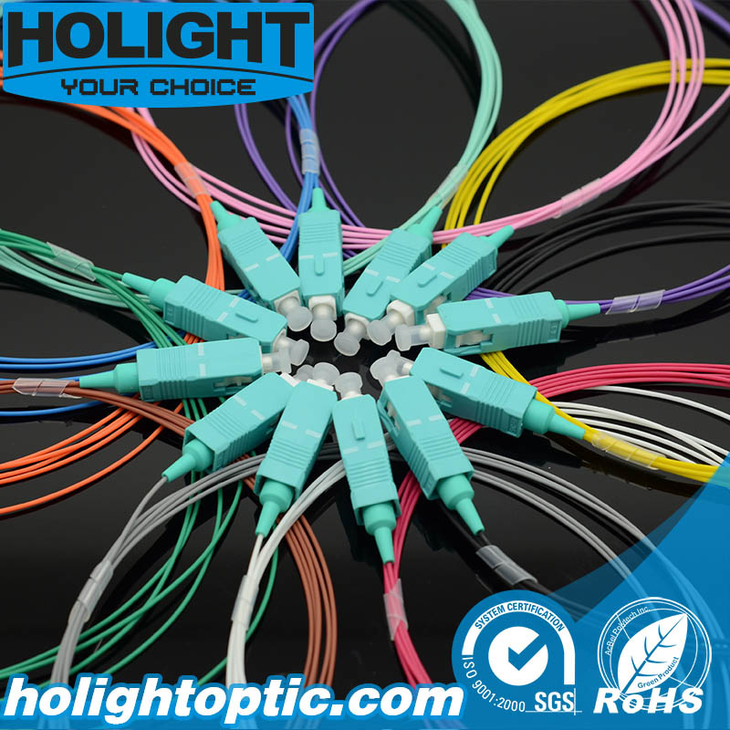 Sc Om3 Fiber Optic Pigtail