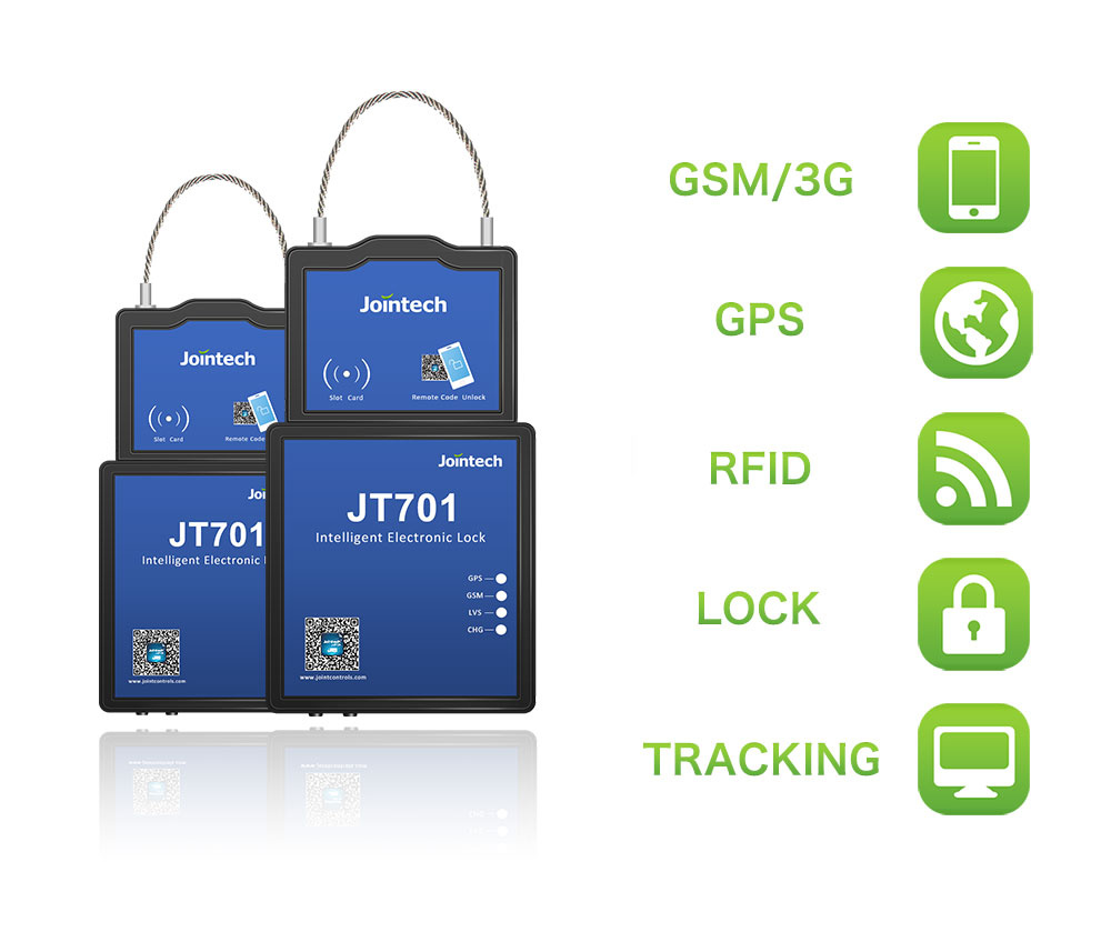 Container GPS Seal Jt701 to Lock Container Door for Cargo Anti-Theft