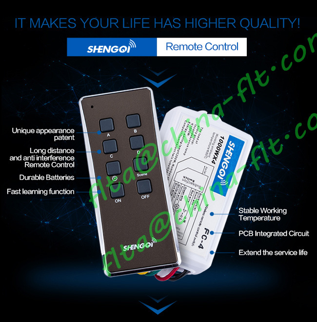 Customizable Remote Controller for Lights Group