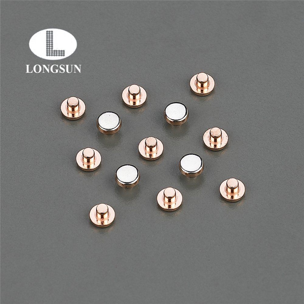 Low Price Electric Switch Brass Long Rivets Leather Rivet Bracelet