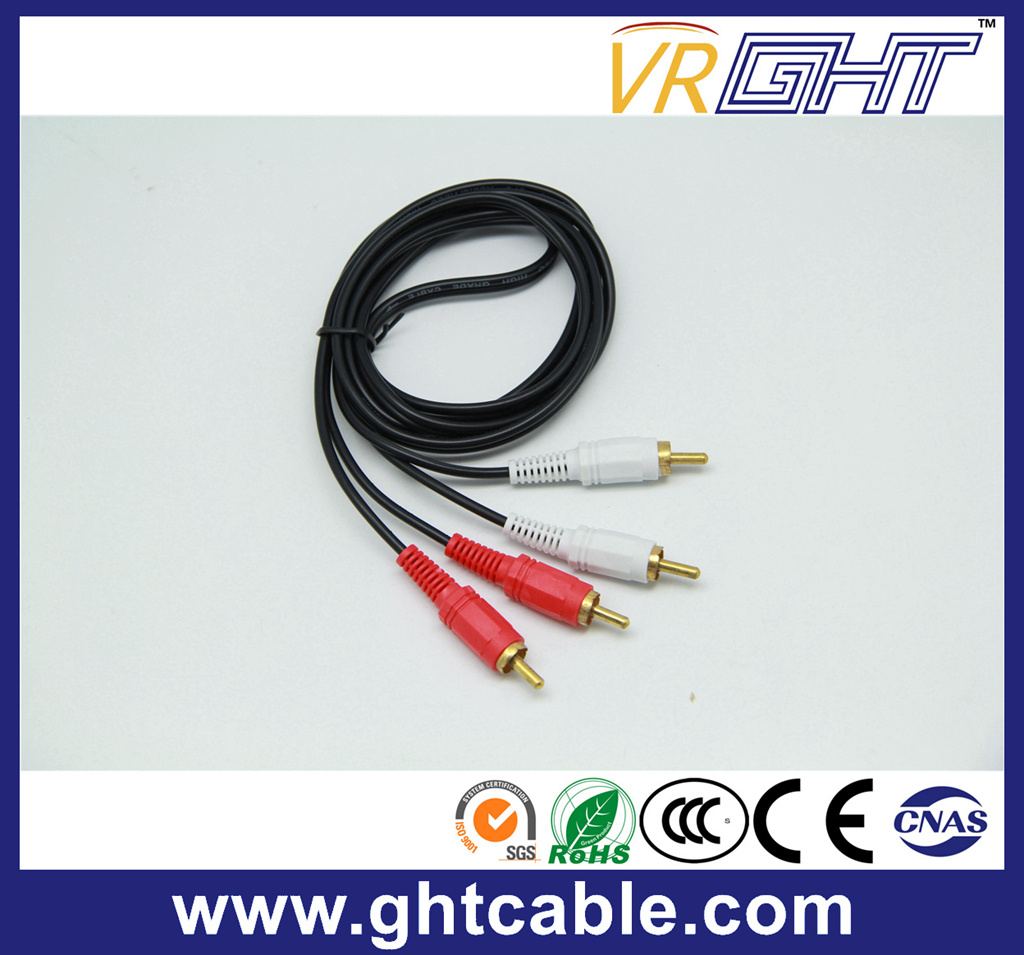 5m 2RCA-2RCA Male to Male Audio Cable
