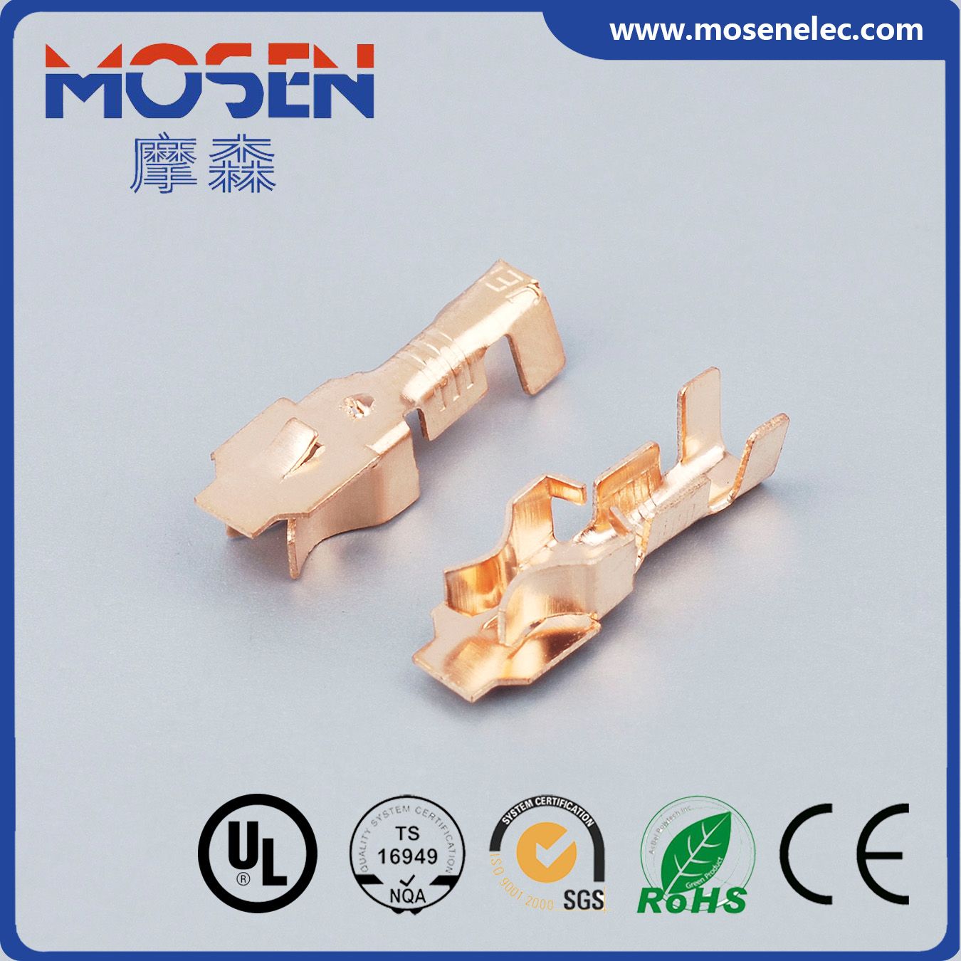 Lamp Socket Terminal Electrical Connectors Djd033-2 Wire Connector
