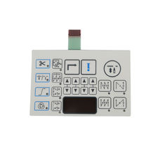 Push Button Pet PC Flexible Metal Dome Membrane Switch Keypad with 3m Adhesive Thin Film Switch