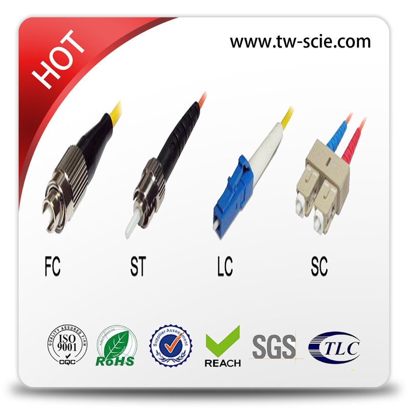 Sc LC FC APC 0.9mm Simplex Singlemode Fiber Optic Connector