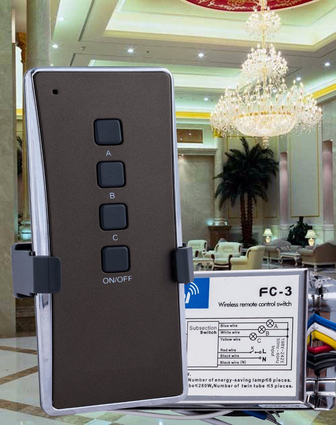 High Quality Wholesale Light Remote Control Switch