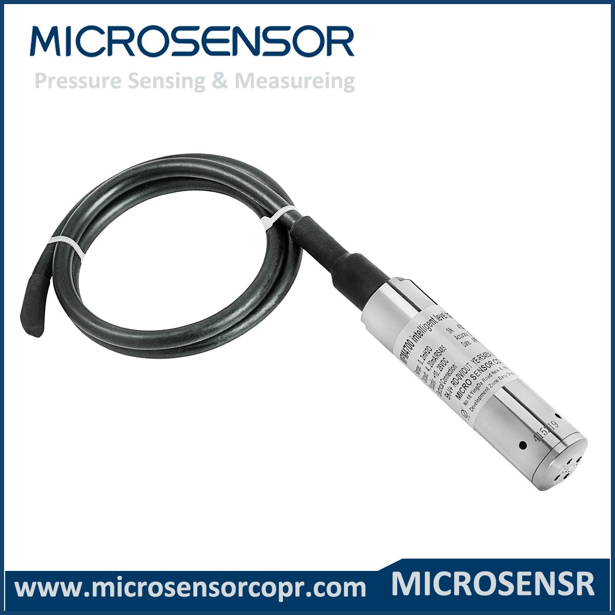 4~20madc Digital Submersible Level Transmitter Mpm4700